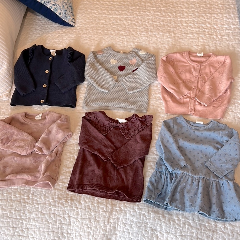 Sweater/top/ dress bundle H&M 4-6M